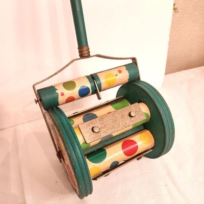 Lot #44 Vintage 1950's Fisher Price Roller Chime Push Toy - Works - Scarce