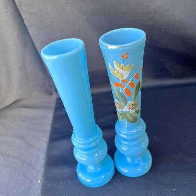 Sale Photo Thumbnail #86: 1800s Victorian art glass.