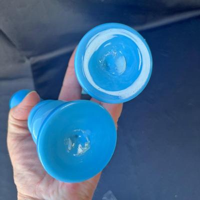 Sale Photo Thumbnail #85: 1800s Victorian art glass.