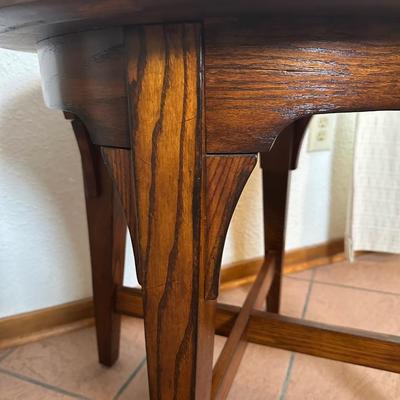 Round Wooden Side Table