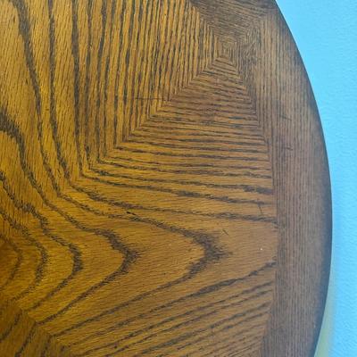 Round Wooden Side Table