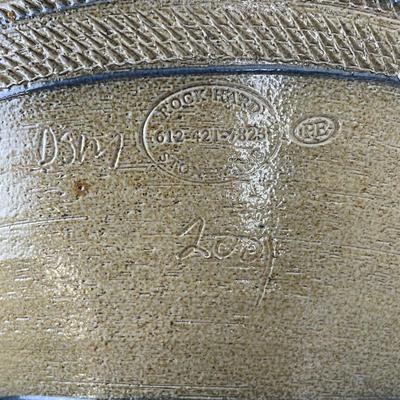 Rock Hard Stoneware Salt Glaze Horses Floor Vase