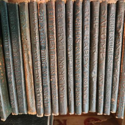 Lot of 32 Little Leather Library Books