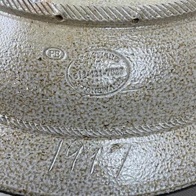 Rock Hard Stoneware Salt Glaze Horse Wall Plate/Bowl