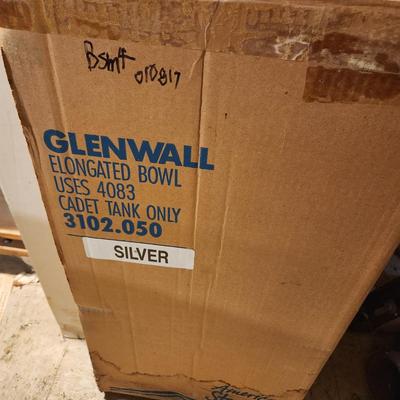 American Standard Toilet Glenwall Elongated Bowl w Cadet Tank