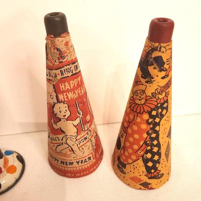 Lot #50 Vintage New Year's Eve Noisemaker Lot