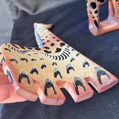 Sale Photo Thumbnail #214: These are too neat!  The center giraffe doesn't stand as well as the rest.