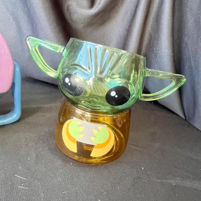 Sale Photo Thumbnail #246: Yoda is glass!  Stitch is a great mug, candy dish.