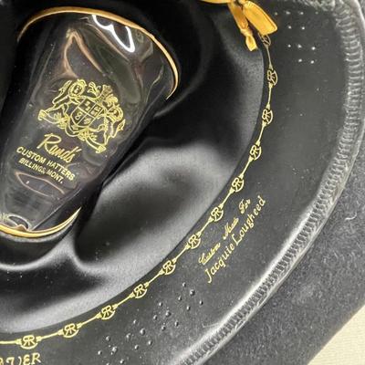 Custom made Black Cowboy Hat