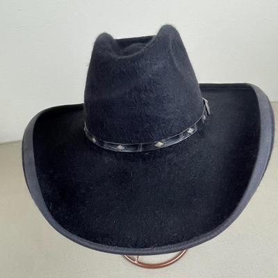 Custom made Black Cowboy Hat