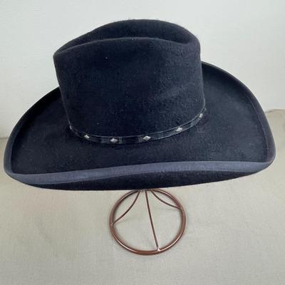 Custom made Black Cowboy Hat