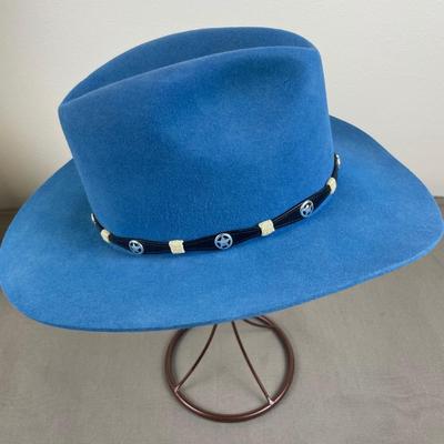 Turquoise Beaver Brand Cowboy Hat