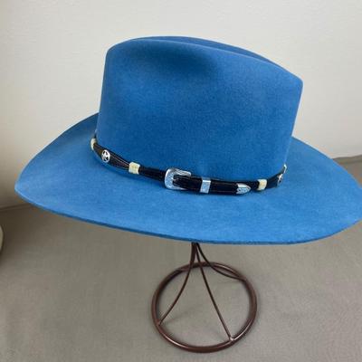 Turquoise Beaver Brand Cowboy Hat