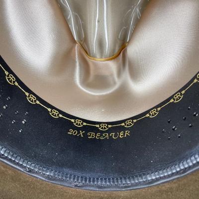 Dark Brown 20X Beaver Custom Ladies Cowboy Hat