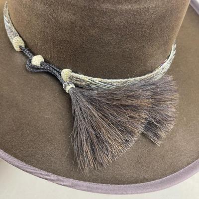 Dark Brown 20X Beaver Custom Ladies Cowboy Hat