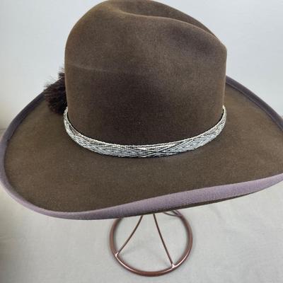 Dark Brown 20X Beaver Custom Ladies Cowboy Hat