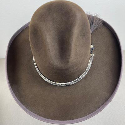 Dark Brown 20X Beaver Custom Ladies Cowboy Hat