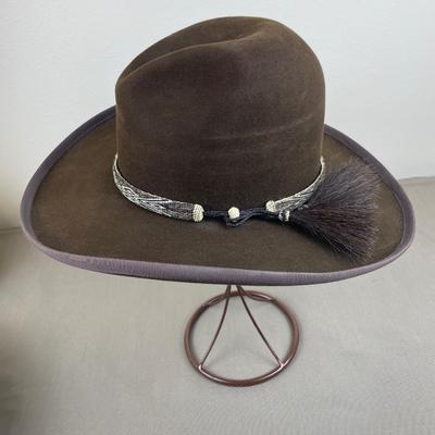 Dark Brown 20X Beaver Custom Ladies Cowboy Hat