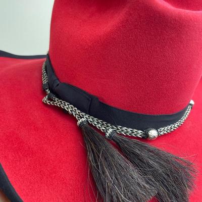 Red Ladies Custom Cowboy Hat