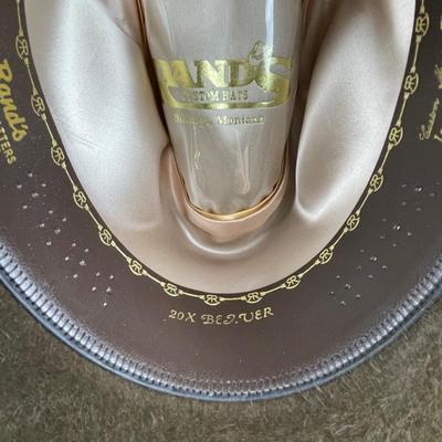 Dark Brown Custom Cowboy Hat