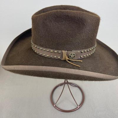 Dark Brown Custom Cowboy Hat