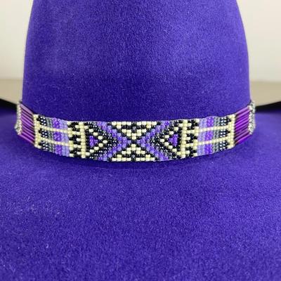 Purple Beaver Custom Cowboy Hat