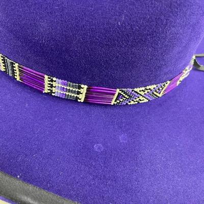 Purple Beaver Custom Cowboy Hat