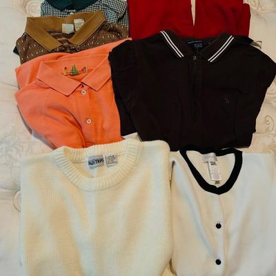 WOMENS SMALL POLO SHIRTS RALPH LAUREN, IZOD, LANDS END AND MORE