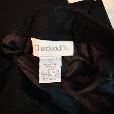 WOMENS DRESS BARN SLACKS AND A PAIR OF CORDUROY PANTS (6-8)