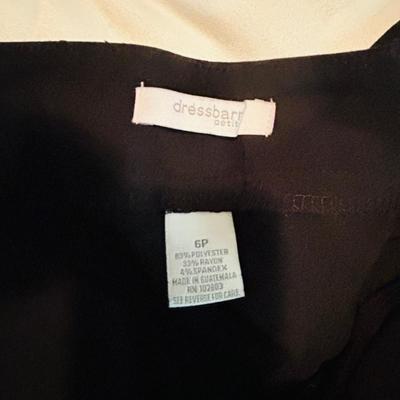 WOMENS DRESS BARN SLACKS AND A PAIR OF CORDUROY PANTS (6-8)
