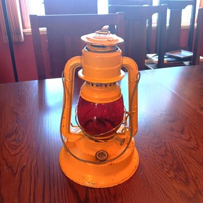 DIETZ CITY OF DENVER PUBLIC WORKS LITTLE GIANT KEROSENE LANTERN