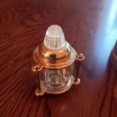 BRASS BRITISH COAL MINERS LAMP