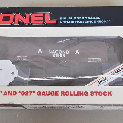 TCA, TTOS & Convention O Gauge Cars (G-JS)
