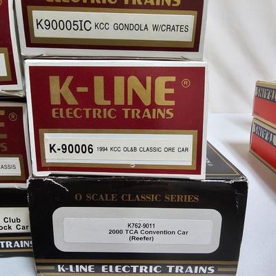TCA, TTOS & Convention O Gauge Cars (G-JS)
