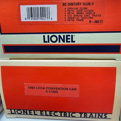 TCA, TTOS & Convention O Gauge Cars (G-JS)