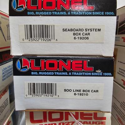 1970's & 1980's O Gauge Lionel Car Assortment (G-JS)