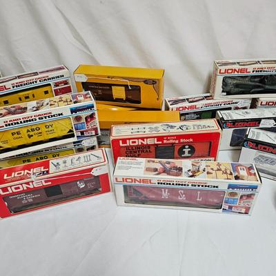 1970's & 1980's O Gauge Lionel Car Assortment (G-JS)