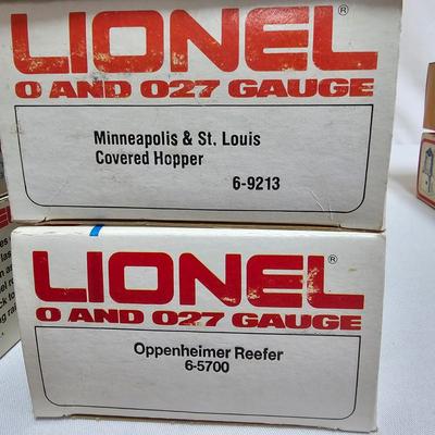 1970's & 1980's O Gauge Lionel Car Assortment (G-JS)