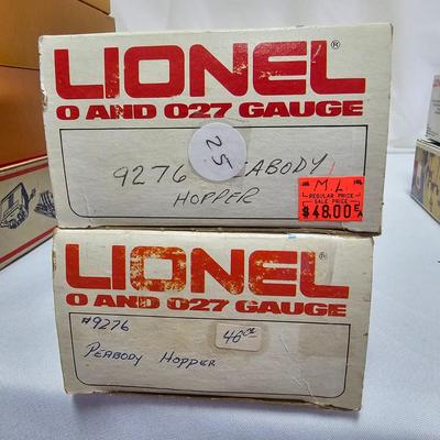 1970's & 1980's O Gauge Lionel Car Assortment (G-JS)