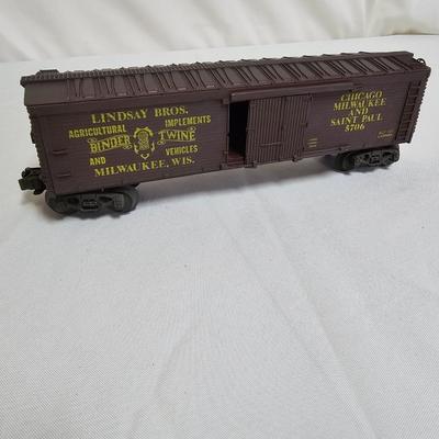 1970's & 1980's O Gauge Lionel Car Assortment (G-JS)