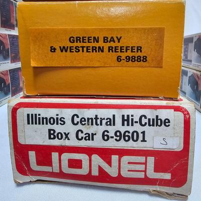 1970's & 1980's O Gauge Lionel Car Assortment (G-JS)