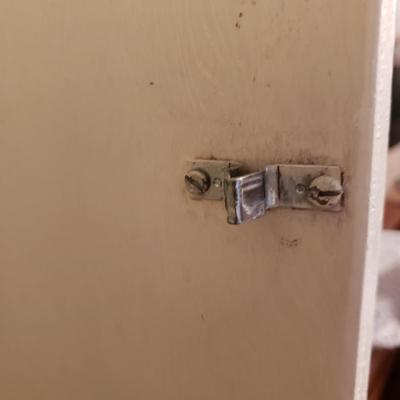 Wooden Four Shelf Cupboard (B2-KD)