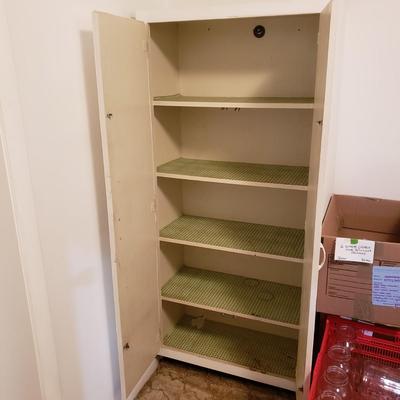 Wooden Four Shelf Cupboard (B2-KD)