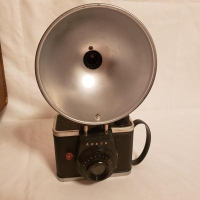 Three Vintage Cameras-Kodak Brownie, Falcon & Ansco (B2-KD)