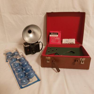 Three Vintage Cameras-Kodak Brownie, Falcon & Ansco (B2-KD)