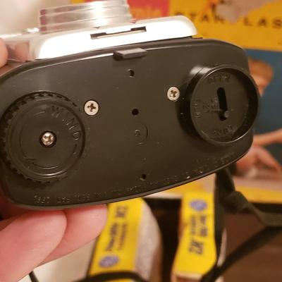 Three Vintage Cameras-Kodak Brownie, Falcon & Ansco (B2-KD)