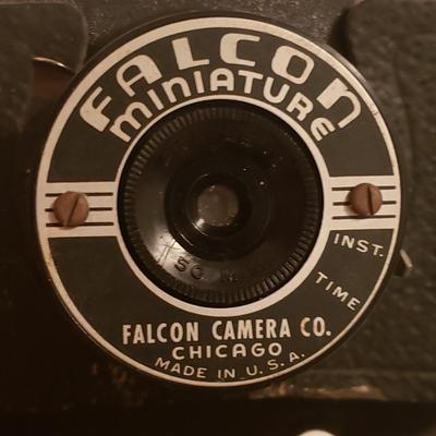 Three Vintage Cameras-Kodak Brownie, Falcon & Ansco (B2-KD)