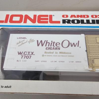 Advertising O Gauge Billboard Cars (G-JS)