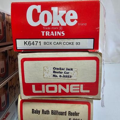 Advertising O Gauge Billboard Cars (G-JS)