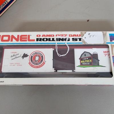 Advertising O Gauge Billboard Cars (G-JS)